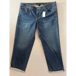 Calvin Klein Jeans Womens 16/33 Blue Casual Denim